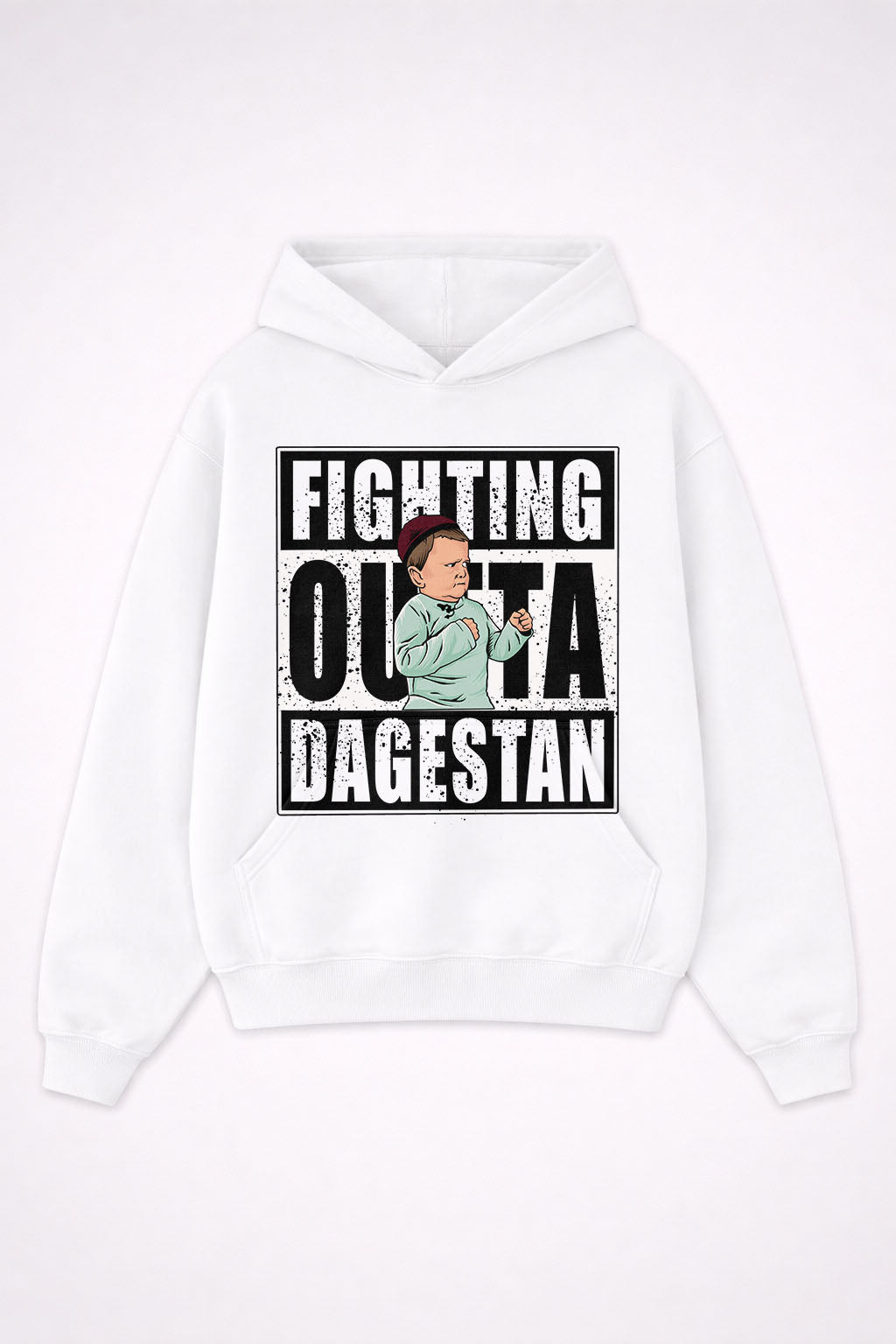 Fighting Outta Dagestan - Oversized Hoodie