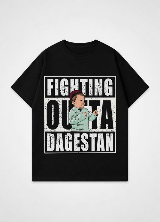 Fighting Outta Dagestan - Oversized T-Shirt
