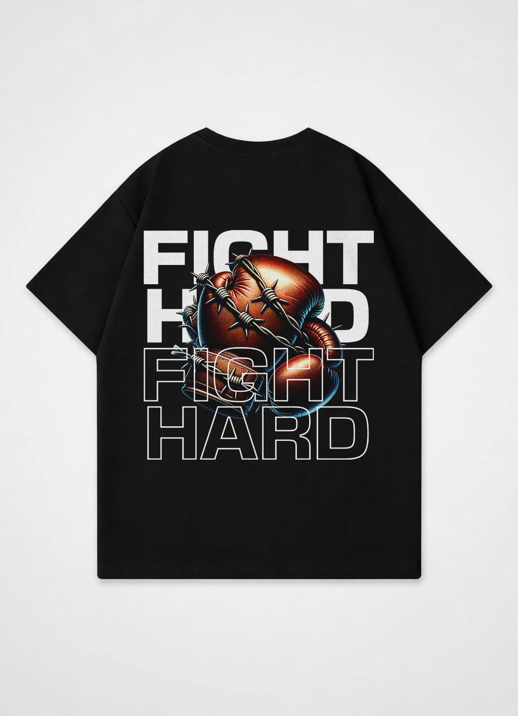 Fight Hard - Oversized T-Shirt