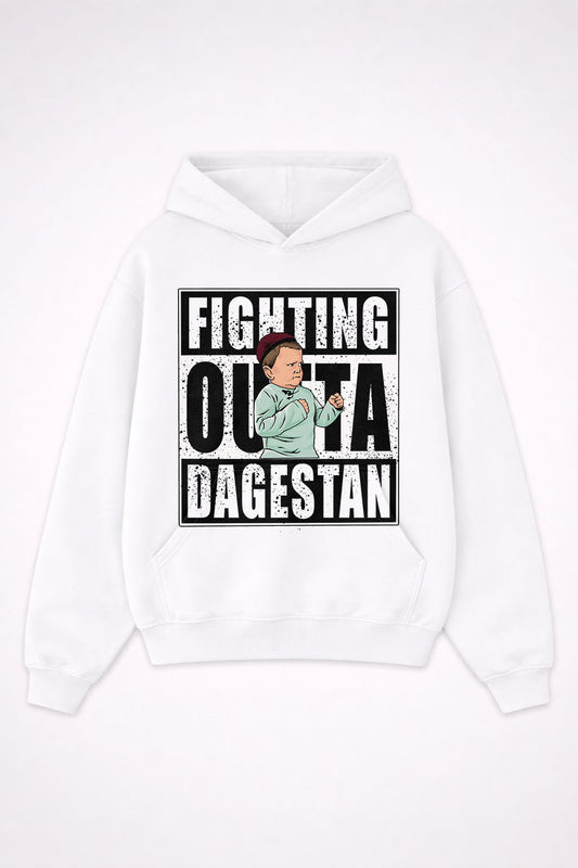 Fighting Outta Dagestan - Oversized Hoodie