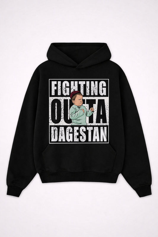 Fighting Outta Dagestan - Oversized Hoodie